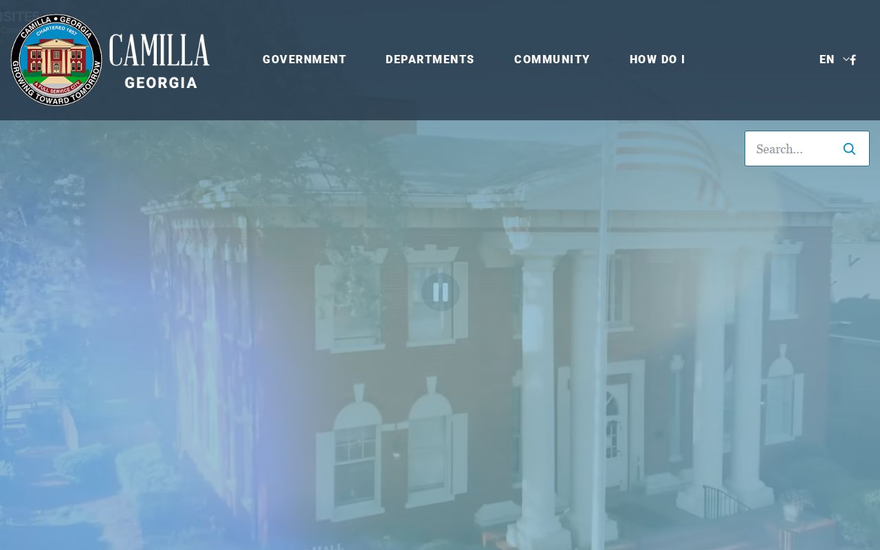 City of Camilla official website and municipal information